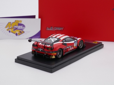 Preview: Look Smart LSRC078 # Ferrari 488 GT3 Evo Nr.18 8th Games 2019 " Team USA "  1:43