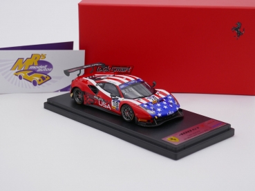 Preview: Look Smart LSRC078 # Ferrari 488 GT3 Evo Nr.18 8th Games 2019 " Team USA "  1:43