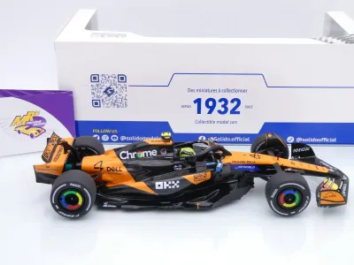 Preview: Solido S1818701 # McLaren MCL39 F1 #4 Australien GP 2025 " Lando Norris " 1:18