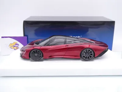 Preview: AUTOart 76087 # McLaren Speedtail Baujahr 2020 " Volcanorotmetalic " 1:18