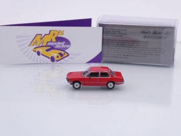 Preview: Minichamps 870020004 # BMW 323i E21 Limousine Baujahr 1975 " rot " 1:87