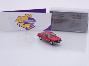 Preview: Minichamps 870020004 # BMW 323i E21 Limousine Baujahr 1975 " rot " 1:87