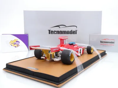 Preview: Tecnomodel TM18-411C # Ferrari 312B3-73 F1 #4 Kanada GP 1973 " Arturo Merzario " 1:18