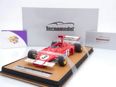 Tecnomodel TM18-411B # Ferrari 312B3-73 F1 #3 Italy GP 1973 " Jacky Ickx " 1:18