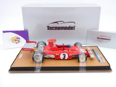 Preview: Tecnomodel TM18-411B # Ferrari 312B3-73 F1 #3 Italy GP 1973 " Jacky Ickx " 1:18