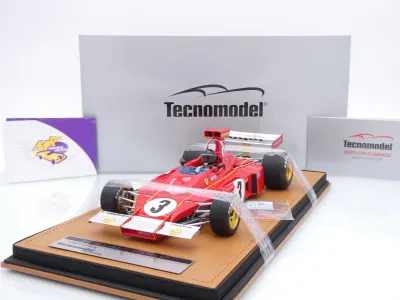 Tecnomodel TMD18-412B # Ferrari 312B3-73 F1 #3 Italy GP 1973 " Jacky Ickx " 1:18