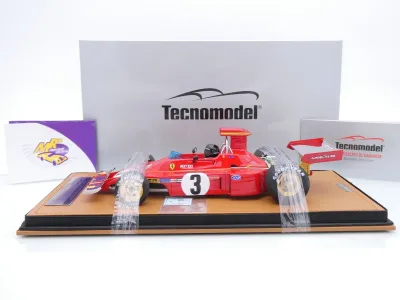 Preview: Tecnomodel TMD18-412B # Ferrari 312B3-73 F1 #3 Italy GP 1973 " Jacky Ickx " 1:18