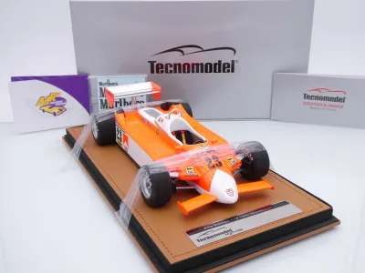 Tecnomodel TM18-365D # Alfa Romeo 179 F1 #23 Monaco GP 1980 " Bruno Giacomelli " 1:18