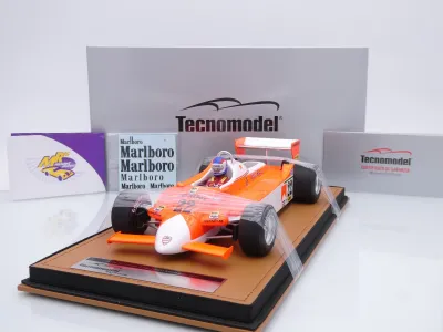 Tecnomodel TMD18-421C # Alfa Romeo 179 F1 #22 Monaco GP 1980 " Patrick Depailler " 1:18
