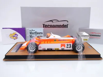 Preview: Tecnomodel TMD18-421B # Alfa Romeo 179 F1 #23 USA GP 1980 " Bruno Giacomelli " 1:18