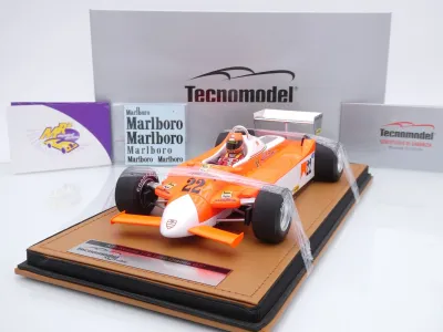 Tecnomodel TMD18-421A # Alfa Romeo 179 F1 #22 Dutch GP 1980 " Vittorio Brambilla " 1:18