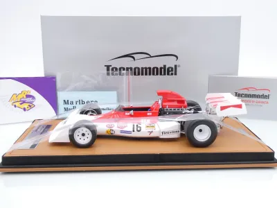 Preview: Tecnomodel TM18-296D # BRM P160E F1 #16 5th Spanien GP 1973 " Niki Lauda " 1:18