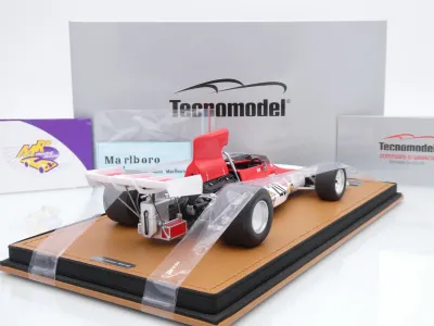 Preview: Tecnomodel TM18-296C # BRM P160E F1 #20 4th Kanada GP 1973 " Jean-Pierre Beltoise " 1:18