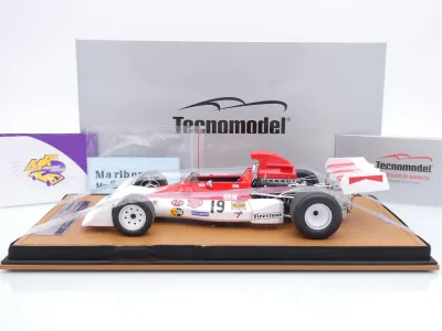 Preview: Tecnomodel TM18-296A # BRM P160E F1 #19 Deutschland GP 1973 " Clay Regazzoni " 1:18