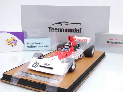 Tecnomodel TMD18-420C # BRM P160E F1 #20 Kanada GP 1973 " Jean-Pierre Beltoise " 1:18
