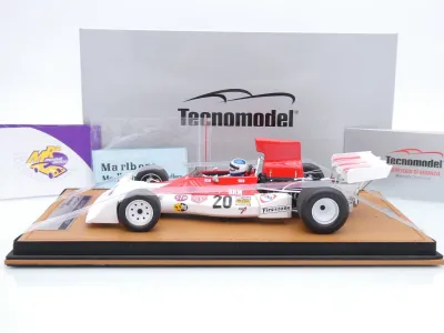 Preview: Tecnomodel TMD18-420C # BRM P160E F1 #20 Kanada GP 1973 " Jean-Pierre Beltoise " 1:18
