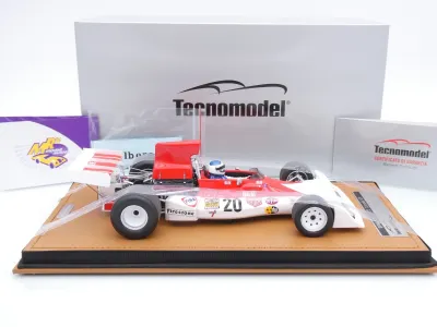 Preview: Tecnomodel TMD18-420C # BRM P160E F1 #20 Kanada GP 1973 " Jean-Pierre Beltoise " 1:18