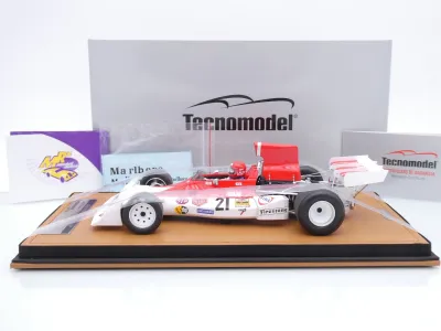 Preview: Tecnomodel TMD18-420B # BRM P160E F1 #21 Italien GP 1973 " Niki Lauda " 1:18
