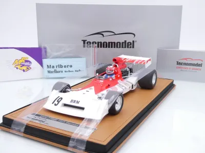 Tecnomodel TMD18-420A # BRM P160E F1 #19 Deutschland GP 1973 " Clay Regazzoni " 1:18