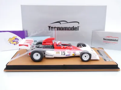 Preview: Tecnomodel TMD18-420A # BRM P160E F1 #19 Deutschland GP 1973 " Clay Regazzoni " 1:18