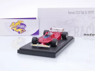 Autocult 07030 # Ferrari F312 T4A F1 Formel 1 Prototyp Baujahr 1979 " Ferrarirot " 1:43