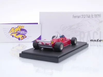 Preview: Autocult 07030 # Ferrari F312 T4A F1 Formel 1 Prototyp Baujahr 1979 " Ferrarirot " 1:43