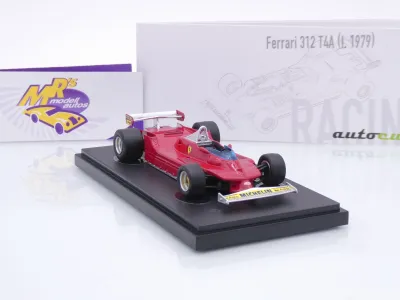 Preview: Autocult 07030 # Ferrari F312 T4A F1 Formel 1 Prototyp Baujahr 1979 " Ferrarirot " 1:43