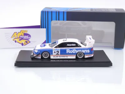 Preview: Autocult Avenue 60127 # Audi 100 S4 GTO #2 Baujahr 1992 " Rothmans / Aberdein " 1:43
