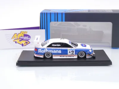 Preview: Autocult Avenue 60127 # Audi 100 S4 GTO #2 Baujahr 1992 " Rothmans / Aberdein " 1:43