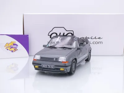 Ottomobile OT1196 # Renault R5 GT Turbo Cabriolet Baujahr 1995 " graumetallic " 1:18