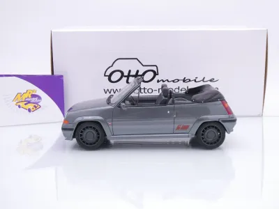 Preview: Ottomobile OT1196 # Renault R5 GT Turbo Cabriolet Baujahr 1995 " graumetallic " 1:18