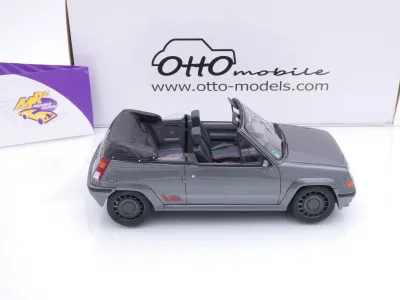 Preview: Ottomobile OT1196 # Renault R5 GT Turbo Cabriolet Baujahr 1995 " graumetallic " 1:18