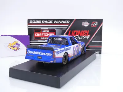 Preview: Lionel Racing W072524HENKLZ # Chevrolet Silverado NASCAR Truck 2025 " Kyle Larson - HendrickCars.com Homestead Miami Win " 1:24