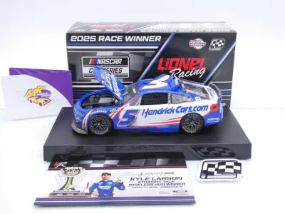 Preview: Lionel Racing WX52523HENKLZ # Chevrolet Camaro NASCAR 2025 " Kyle Larson - HendrickCars.com Homestead Miami Win " 1:24