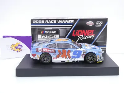 Preview: Lionel Racing WX92523NCHCLD # Chevrolet Camaro NASCAR 2025 " Chase Elliott - NAPA Children Atlanta Win " 1:24