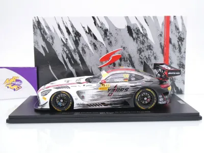 Preview: Spark 18MC24 # Mercedes-AMG GT3 Winner FIA GT Macau 2024 " GMR Maro Engel " 1:18