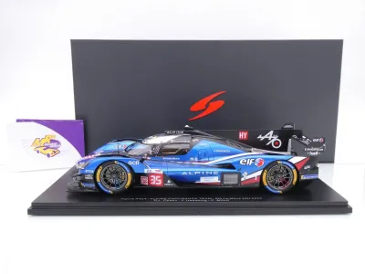 Preview: Spark 18S1060 # Alpine A424 Hypercar #35 9th 24h Le Mans 2025 " Habsburg - Milesi - Chatin " 1:18