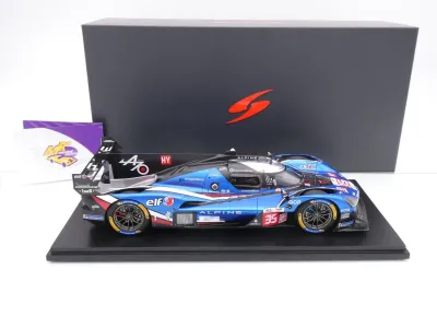 Preview: Spark 18S1060 # Alpine A424 Hypercar #35 9th 24h Le Mans 2025 " Habsburg - Milesi - Chatin " 1:18
