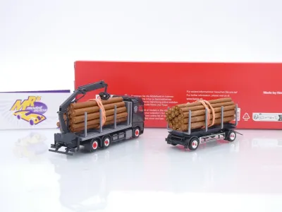 Preview: Herpa 320078 # Mercedes-Benz Arocs Holztransporter-HZ " Ehrmann Transport " 1:87