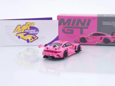 Preview: TSM Mini GT MGT01052-L # Porsche 911 GT3 R #77 IMSA 2024 " ROXY AO Racing " 1:64