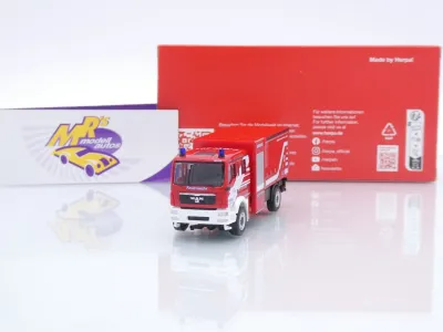 Herpa 098861 # MAN TGM M Mehrzweckgerätewagen (MzGW) " Feuerwehr Fraport " 1:87