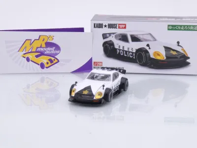 TSM MINI GT KHMG208 # Nissan Fairlady Z " Kaido House / Kaido GT Police " 1:64