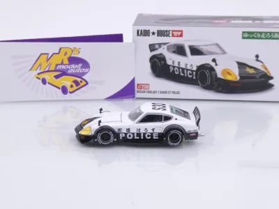 Preview: TSM MINI GT KHMG208 # Nissan Fairlady Z " Kaido House / Kaido GT Police " 1:64