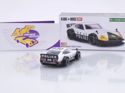Preview: TSM MINI GT KHMG208 # Nissan Fairlady Z " Kaido House / Kaido GT Police " 1:64