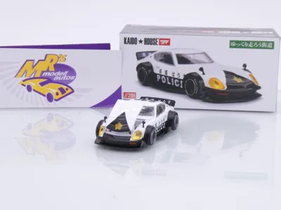 Preview: TSM MINI GT KHMG208 # Nissan Fairlady Z " Kaido House / Kaido GT Police " 1:64