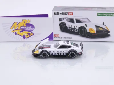 TSM MINI GT KHMG208 # Nissan Fairlady Z " Kaido House / Kaido GT Police " 1:64