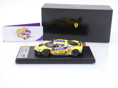 Preview: BBR Models CS017 # Ferrari 296 GT3 #81 6th 24h Daytona 2025 " Dragonspeed " 1:43