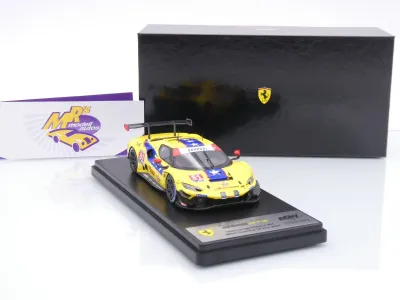 Preview: BBR Models CS017 # Ferrari 296 GT3 #81 6th 24h Daytona 2025 " Dragonspeed " 1:43