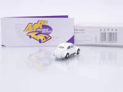 Preview: Busch 52956 # Volkswagen VW Käfer Export Baujahr 1949 " weiß " 1:87