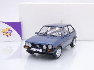 Norev 182744 # Ford Fiesta 1 XR2 Baujahr 1981 " dunkelblaumetallic " 1:18